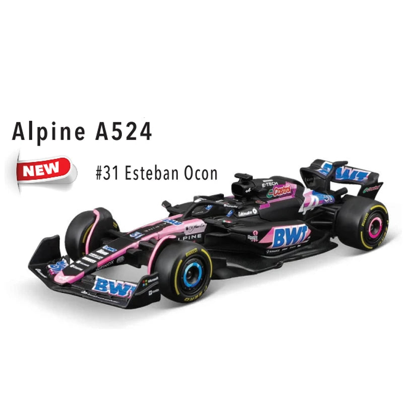 Fórmulas 1 tamaño 1:43 2024 - Colección de Alta Velocidad🏁