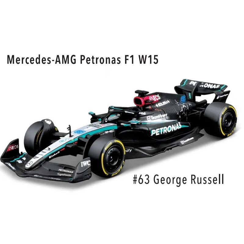 Fórmulas 1 tamaño 1:43 2024 - Colección de Alta Velocidad🏁