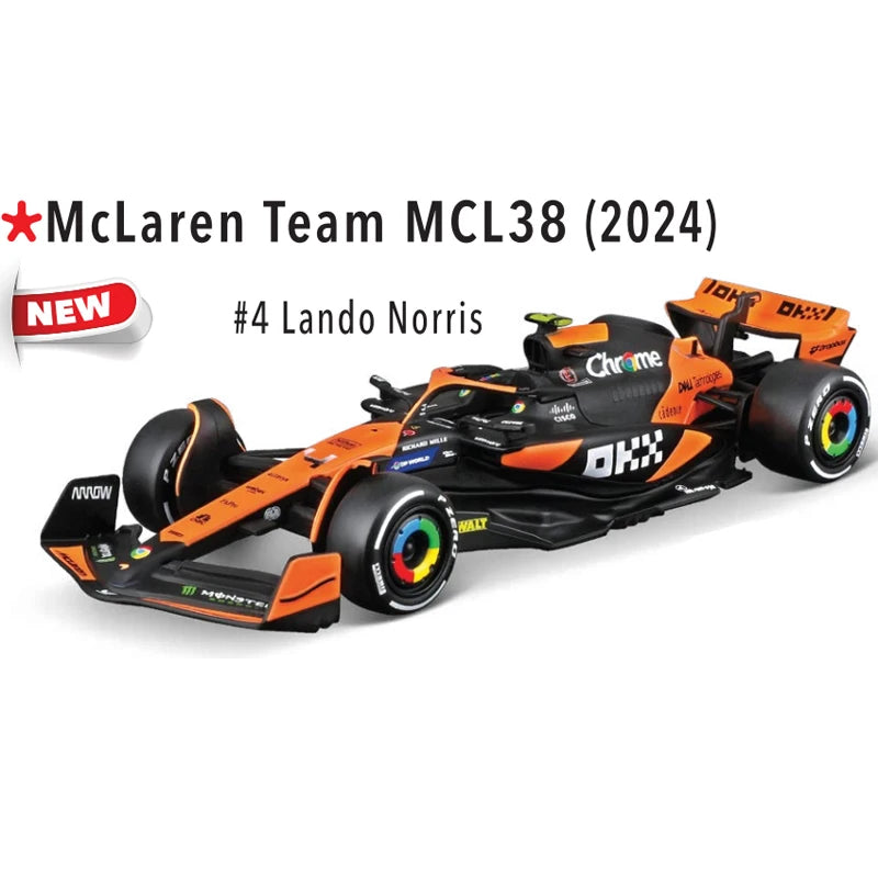 Fórmulas 1 tamaño 1:43 2024 - Colección de Alta Velocidad🏁